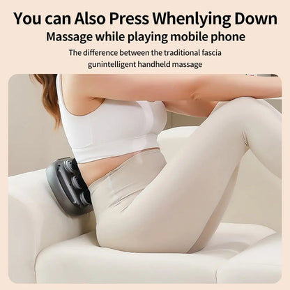 6-Head Tissue  Back Massager For Muscle Relaxation null
