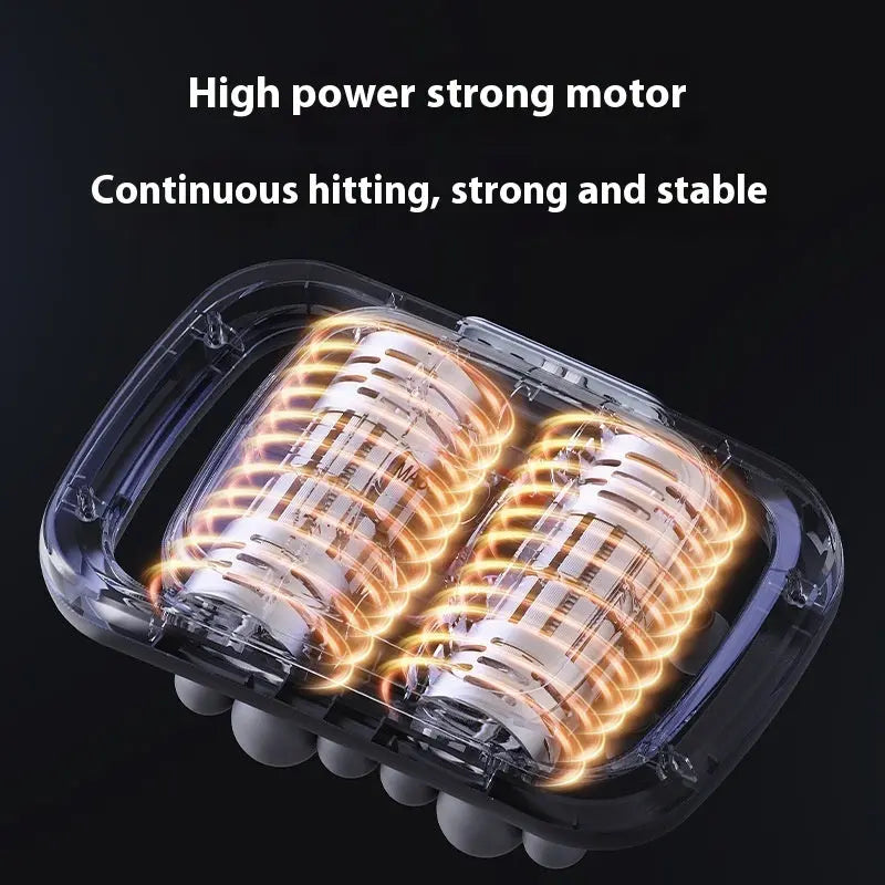 12 Head Massage Gun Waist Back Relaxation Massager null