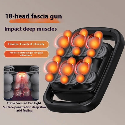 12 Head Massage Gun Waist Back Relaxation Massager null
